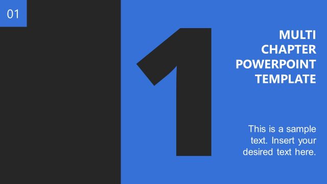1 to 10 Multi-Chapter PowerPoint Template