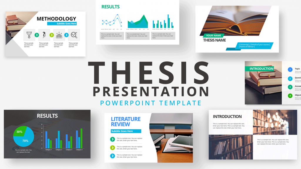 thesis defence powerpoint template