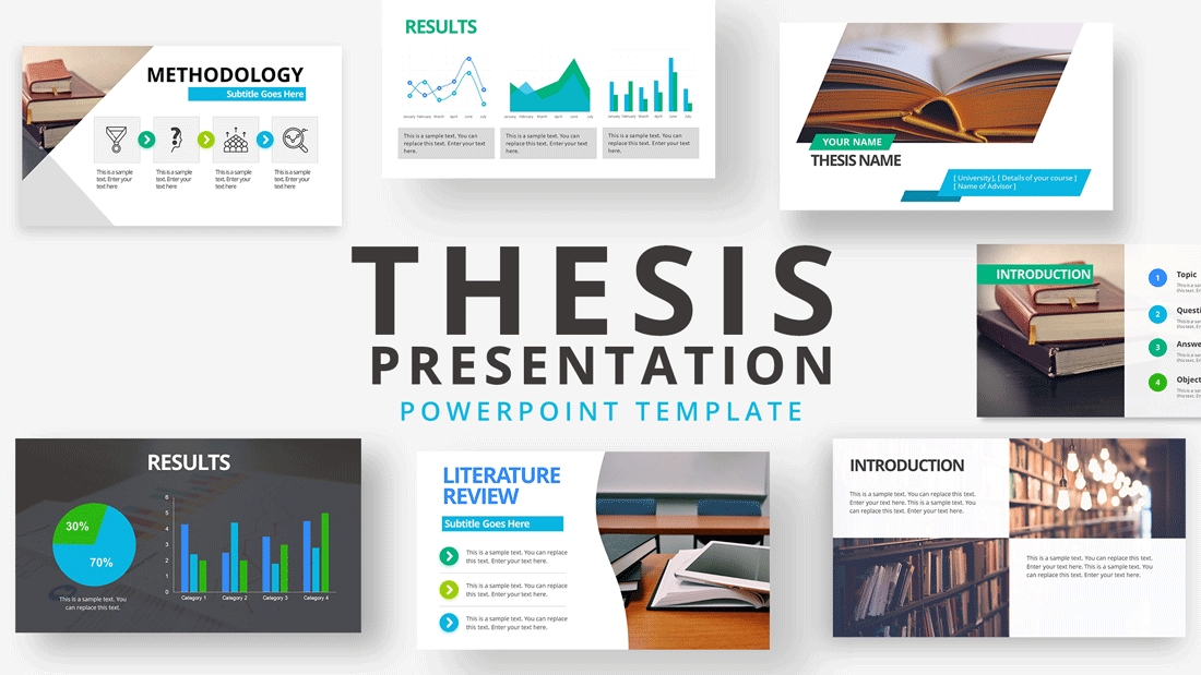 how to make thesis presentation