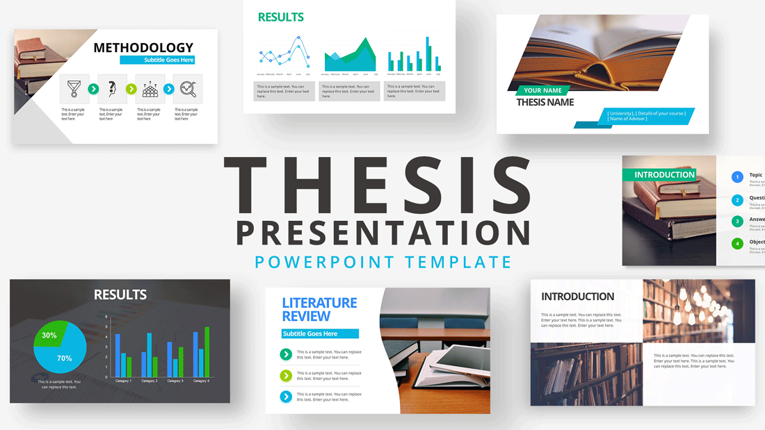 best ppt template for phd presentation