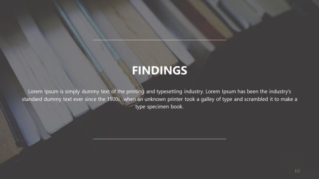 Slide of Master Thesis Findings