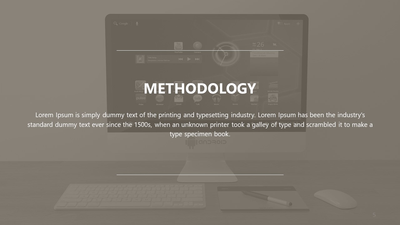 Methodology PPT Photo and Graphics
