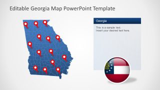 US State Map Template