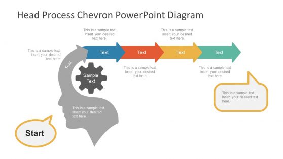 Head Silhouette Diagram of Chevron