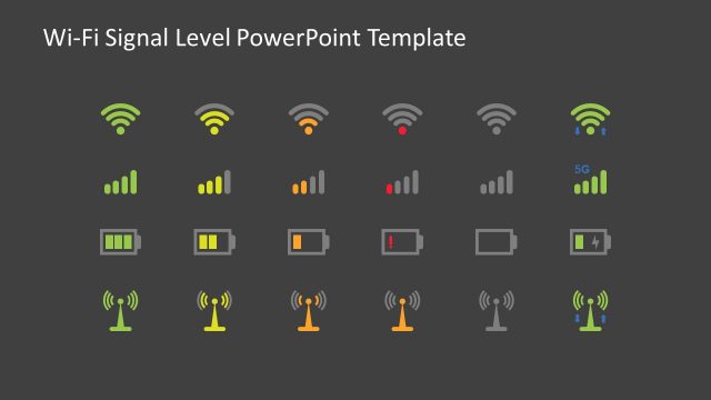 PPT Useful Icons for Network Signals