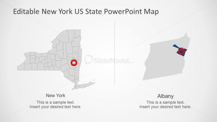 Editable Presentation of New York State