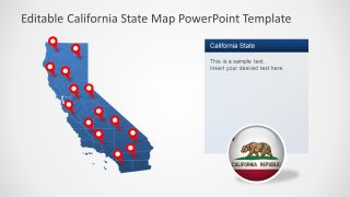 PowerPoint Map in Editable Slides