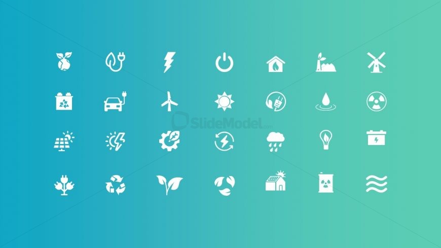 Presentation of Useful Icons in Slide