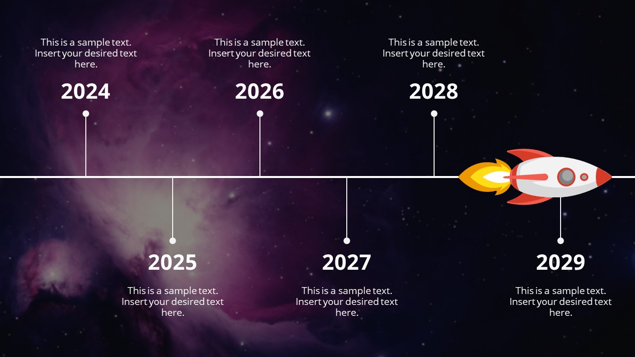Animated Timeline Presentation Galaxy 