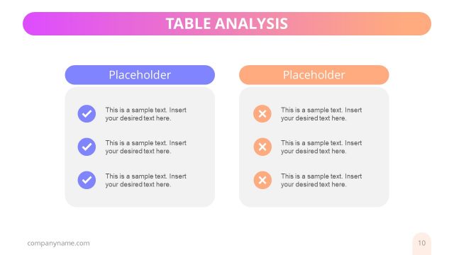 PowerPoint Business Nemesis Concept