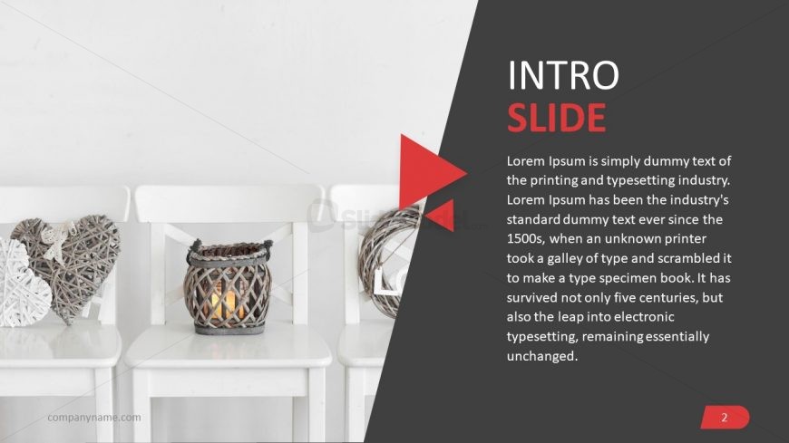 Intro Slide for Interior Design Professional