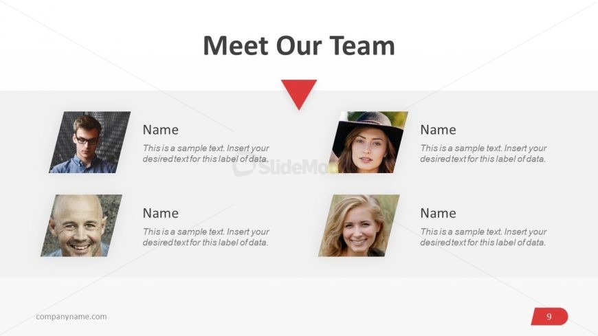 PowerPoint Business Template for Team