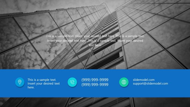 Contact Information PowerPoint Slide