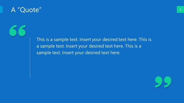 Quote Slide of Introduction Presentation