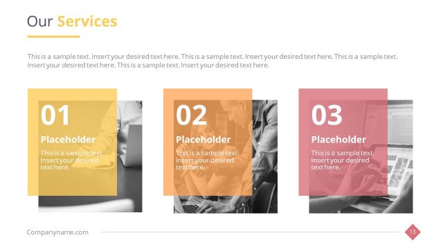 Company Introduction Services Slide