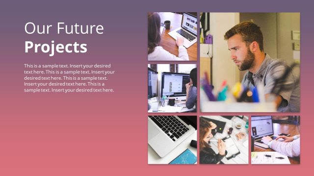 Slide of Company Future Projects