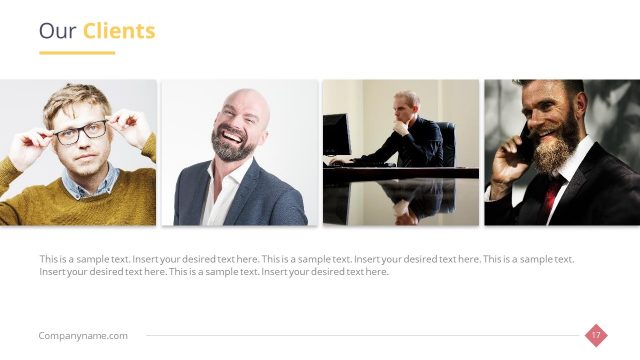 Clients Testimonial Company Profile PPT