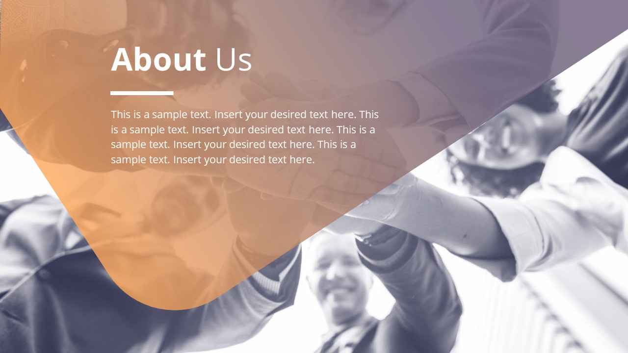 create an about us page template