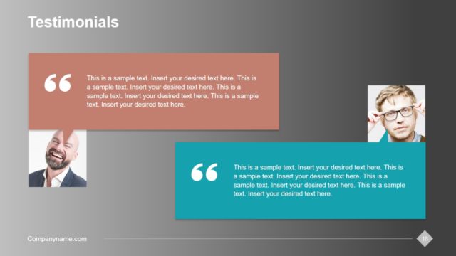 Review Message by Client in PowerPoint