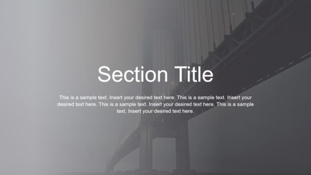 PowerPoint Slide for Company Profile