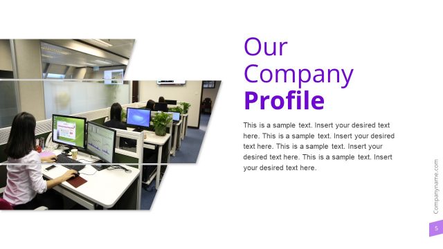 Our Company Profile PowerPoint