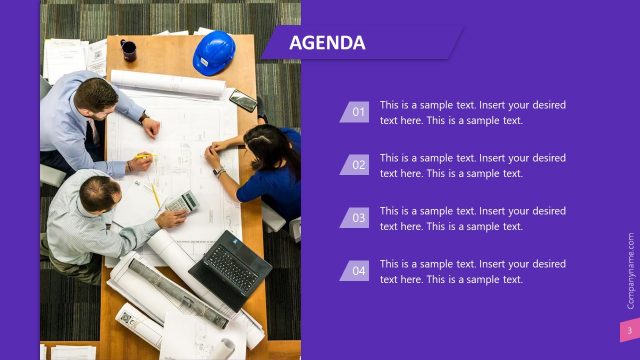 PowerPoint Presentation Agenda Template