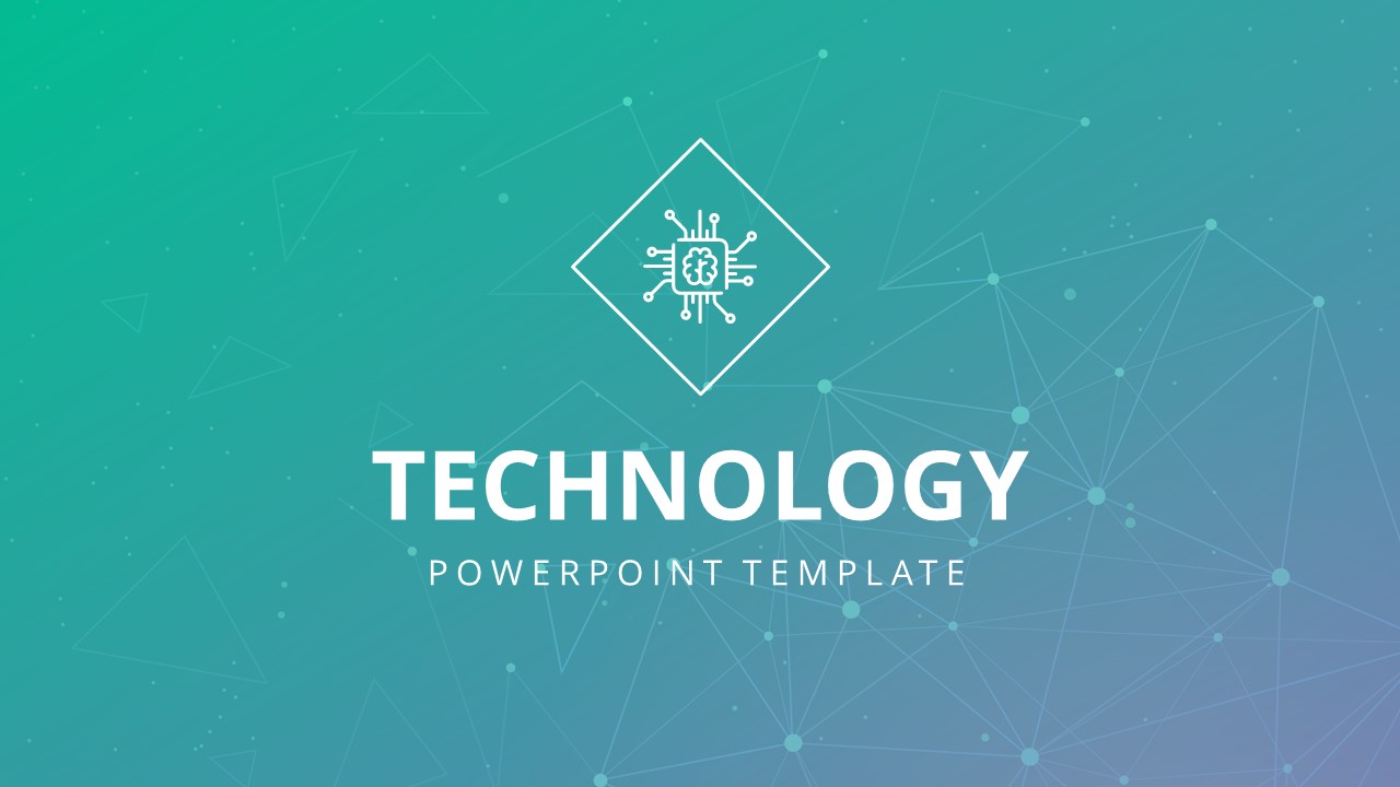 Technology PowerPoint Digital Circuit