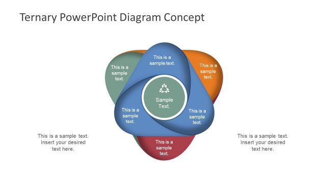 Ternary PowerPoint Triangular Diagram