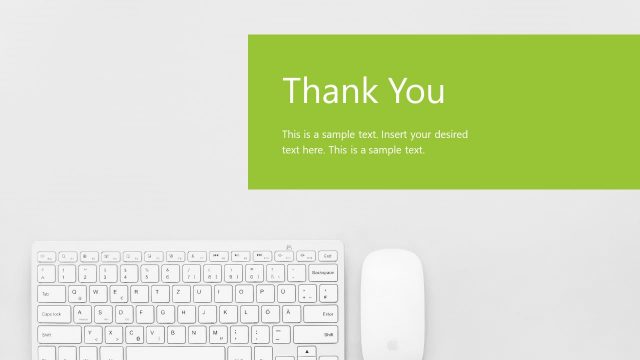 Thank You Slide of Virtuous PowerPoint