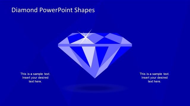 Diamond Presentation Design Layout