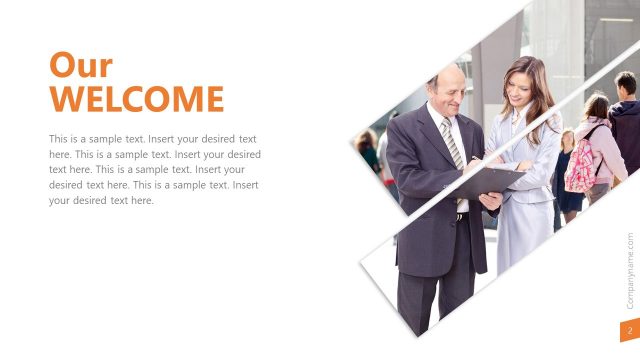 Template of Corporate Presentation