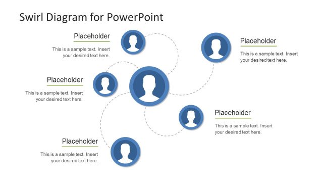 Swirl Diagram for PowerPoint
