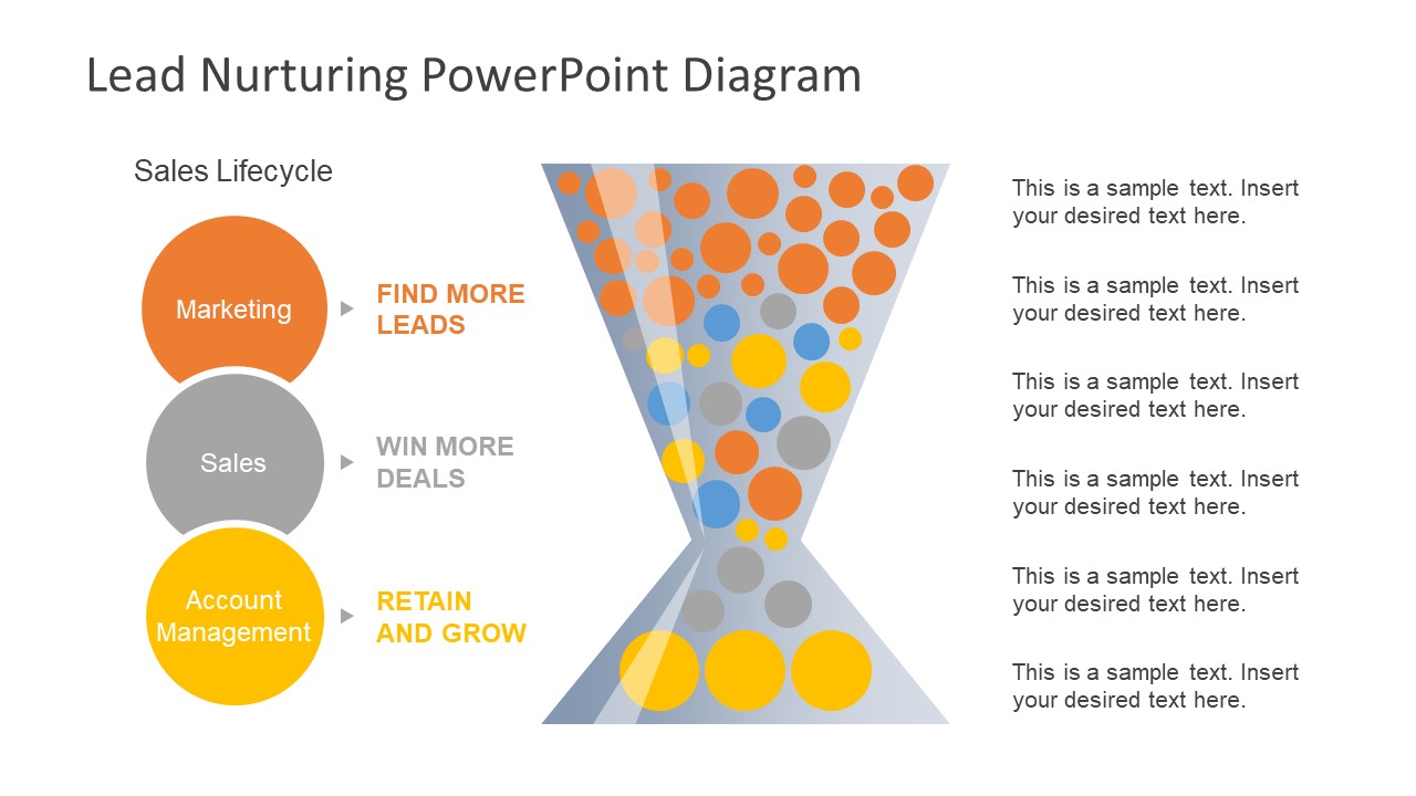 Funnel Style PowerPoint Diagram 