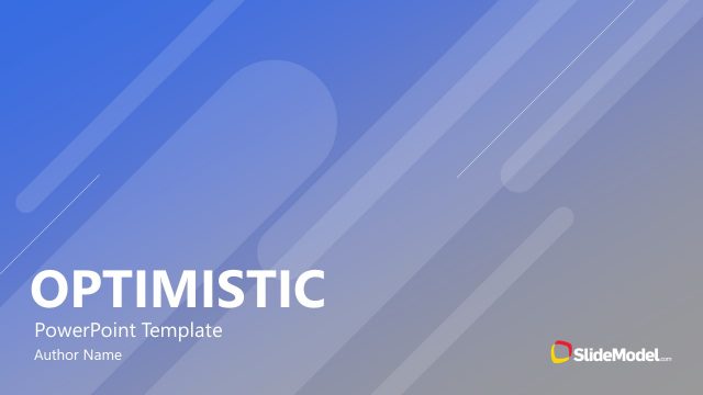 Optimistic PowerPoint Template Cover