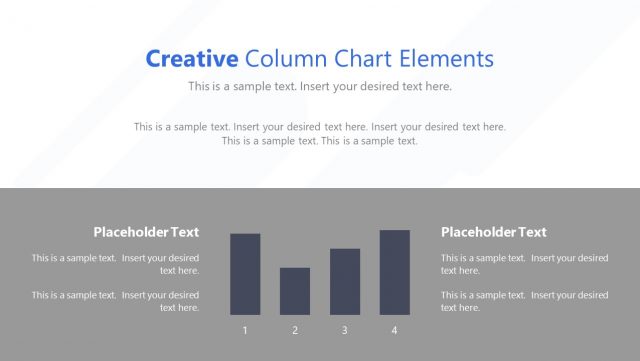 Creative Data Drive Bar Chart Design - SlideModel