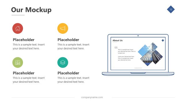 Desktop Laptop Demo Design Slide