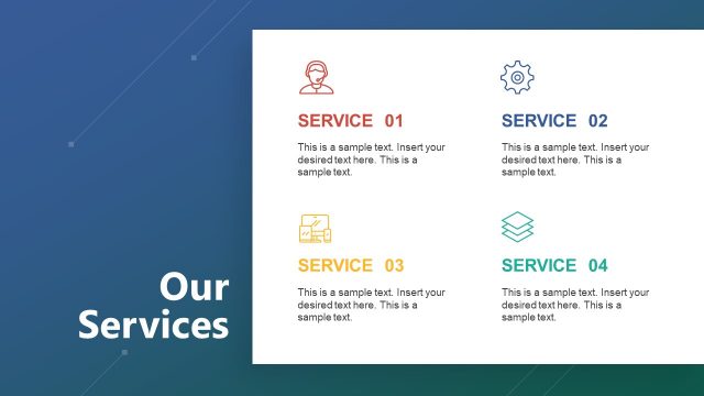 Company Services Profile Template