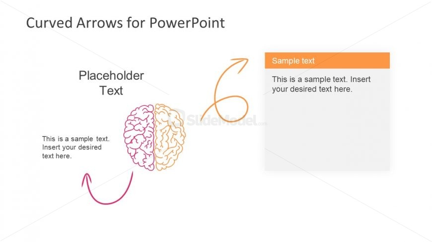 Brain Shape PowerPoint Template