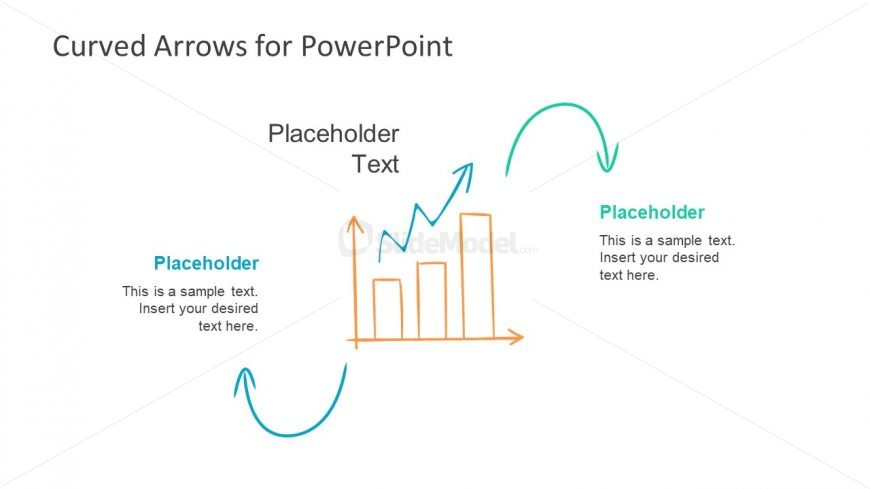 Bar Chart PowerPoint Trend Drawing