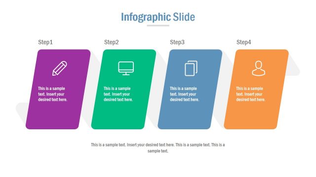 4 Segmented Infographic Template