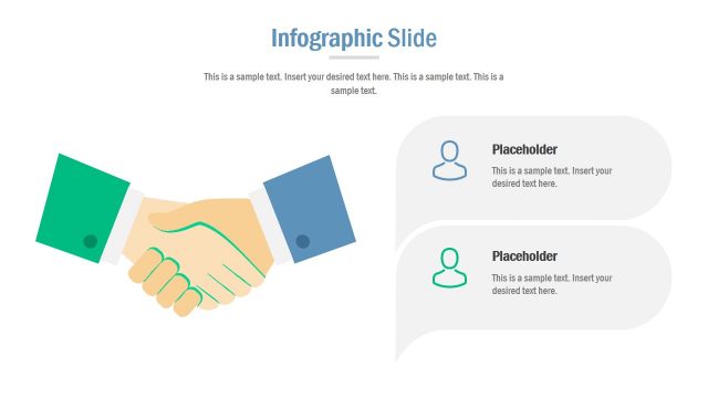 Hand Shake PowerPoint Infographics