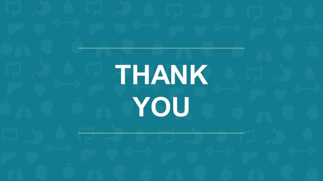 Diabetes PowerPoint Thank You Slide