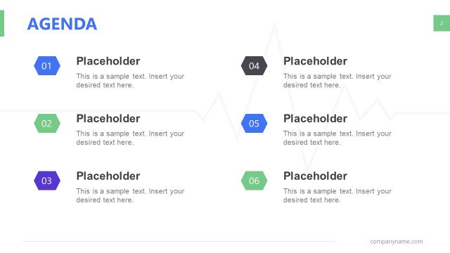 Pharma Placeholders Bullet List Template