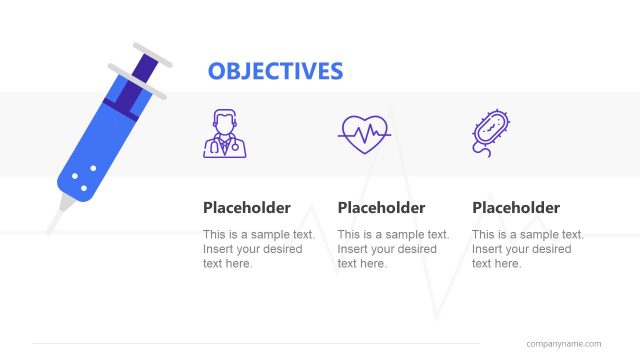 PowerPoint Pharma Objectives Design