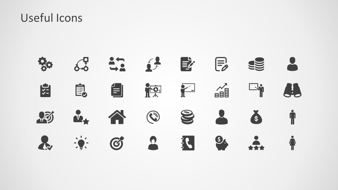 Multi Purpose Icons Slide