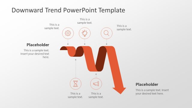 Downward Trend PowerPoint Template