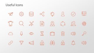 Infographics Icons Trend Chart