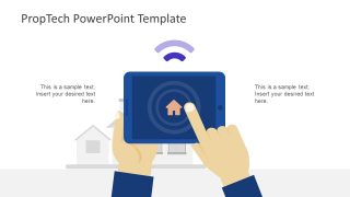 Slide of WIFI and Home Control 