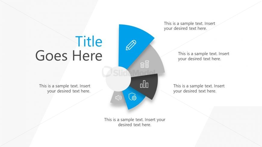 Infographic PowerPoint of 4 Steps
