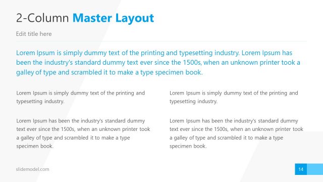 2 Contents Karma PowerPoint Layout